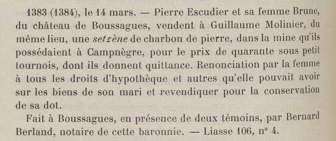 Zoom d'une page d'un livre avec environ 10 lignes