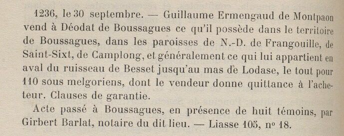 Texte tiré d'un livre de 9 lignes