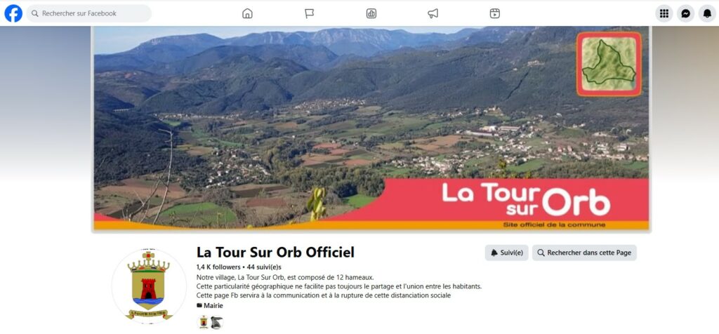 page facebook mairie